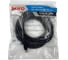 Патч-корд UTP 4 пары cat5E CCA molded 10м черный RJ-45 (m)-RJ-45 (m) BURO 1645950 2