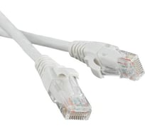 Патч-корд LANMASTER RJ45 - RJ45, 4 пары, UTP, категория 6, 1.5 м, серый LAN-PC45/U6-1.5-GY