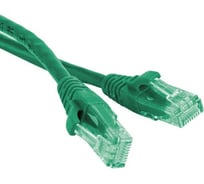 Патч-корд LANMASTER RJ45 - RJ45, 4 пары, UTP, категория 6, 3 м, зеленый LAN-PC45/U6-3.0-GN