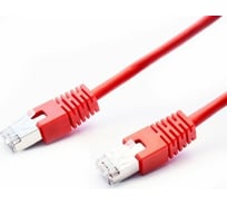 Патч-корд LANMASTER RJ45 - RJ45, 4 пары, FTP, категория 5е, 1.5 м, красный LAN-PC45/S5E-1.5-RD