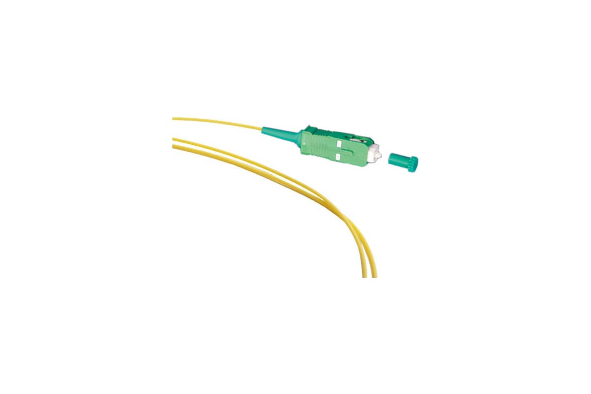 Пигтейл "КОМПАНИЯ ФОРТОН" SC SM APC Simplex 1м - выгодная цена, отзывы ...