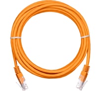 Шнур NETLAN U/UTP 4 пары, категория 5e, медный, PVC, оранжевый, 10м, 10штук EC-PC4UD55B-BC-PVC-100-OR-10