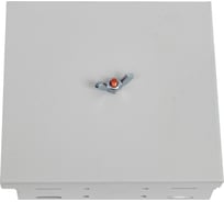 Оптический настенный кросс NIKOMAX, укомплектованный на 4 порта FC/UPC, SM 9/125 OS2, NMF-WP04FCUS2-OP-ES-GY