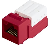 Модуль Keystone NIKOMAX Кат.5e, для FT-TOOL, не экранированный, красный NMC-KJUD2-FT-RD