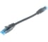 Шнур NIKOMAX U/UTP 4 пары, Кат.6, 7х0,205мм, черный, 0,15м NMC-PC4UE55B-001-C-BK 1