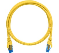 Шнур NIKOMAX U/UTP 4 пары, категория 6, 7х0,205мм, желтый, 3м NMC-PC4UE55B-030-C-YL