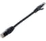 Шнур NIKOMAX U/UTP 4 пары, категория 5e, 7х0,205мм, черный, 0,15м NMC-PC4UD55B-001-C-BK 1