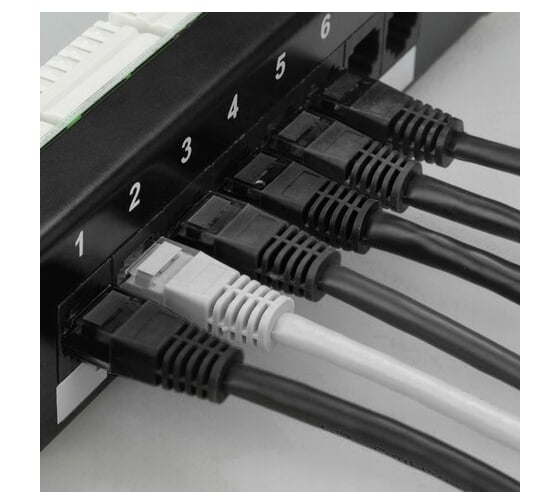 Кабель SONNEN патч-корд UTP 5e категория RJ-45 3м для подключения по локальной сети LAN 513123
