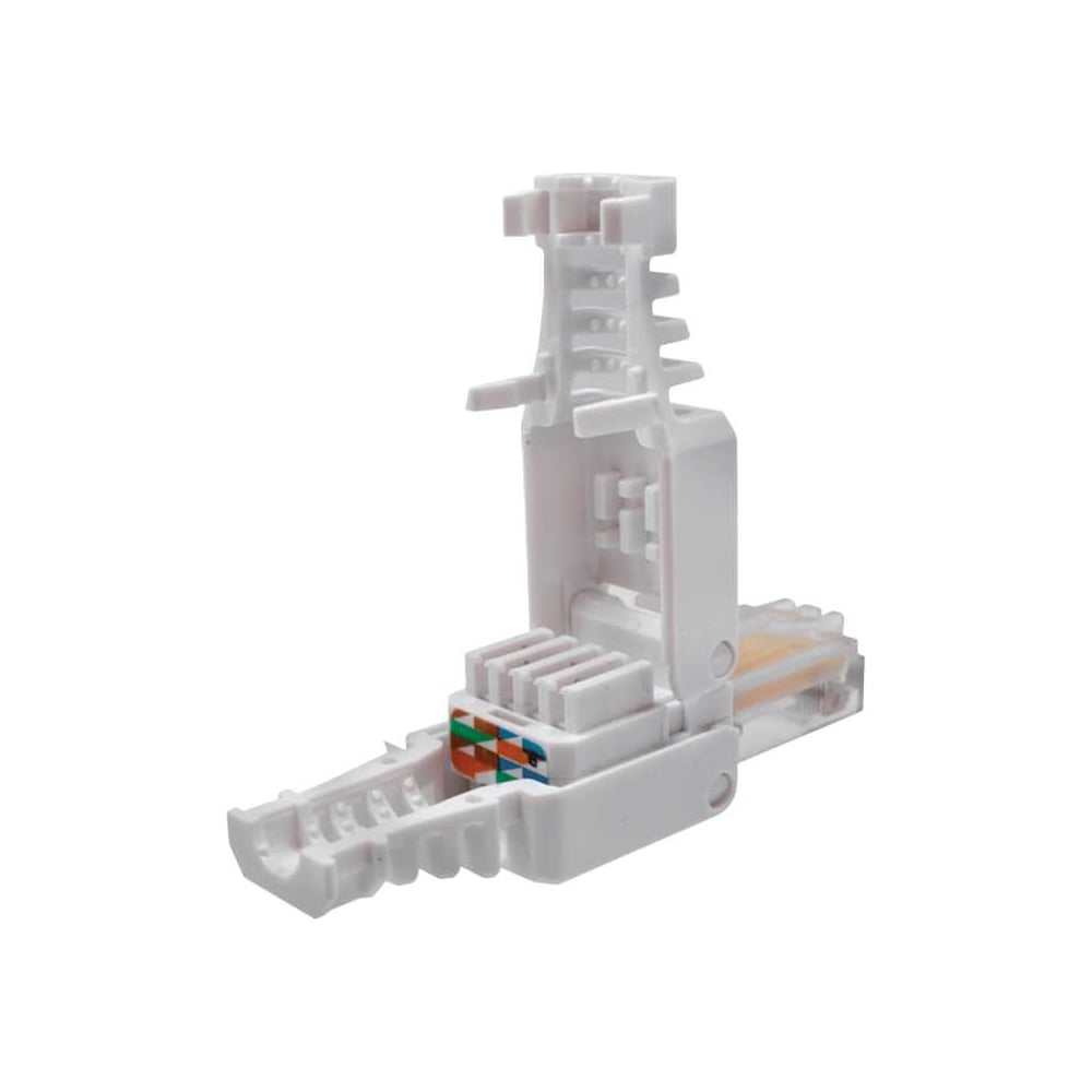 Коннектор SUPRLAN 8P8C U/UTP Cat.5e (RJ-45) безынструментальный (DIY ...
