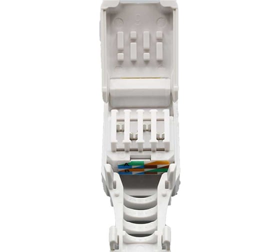 Коннектор SUPRLAN 8P8C U/UTP Cat.5e (RJ-45) безынструментальный (DIY) 10-0218-1
