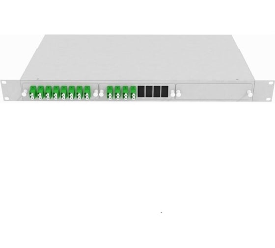 Кросс в стойку 19” НК-Групп 1u-ru24-lc/apc-12d-24-1 - в комплектации на 24 порта 1ULCA12d 1