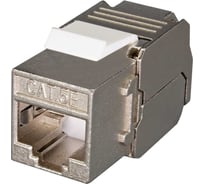Розеточный модуль SUPRLAN Keystone Jack 8P8C (RJ-45) FTP Cat.5e заделка без инструмента 180 (DIY) 10-0328-1