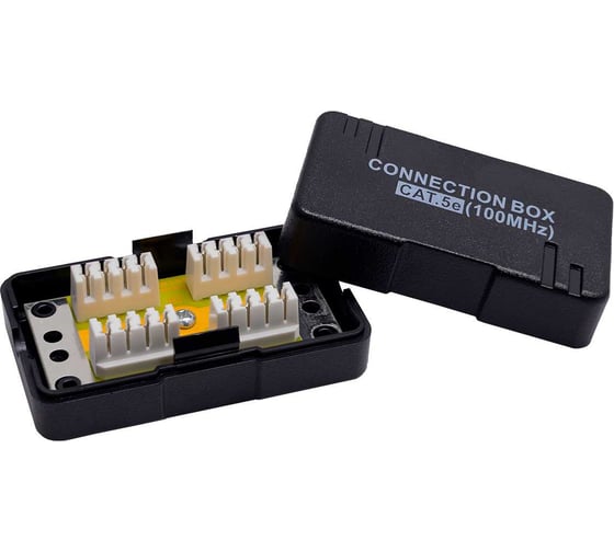 Проходной адаптер SUPRLAN Dual IDC, категория 5e, 4 пары (DIY) 10-0314-1