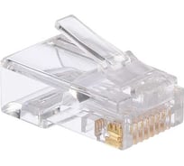 Коннектор GoPower RJ-45 (m) кат.5е  10шт. (цена за упаковку)Premium Zip-Lock c подвесом 00-00027489