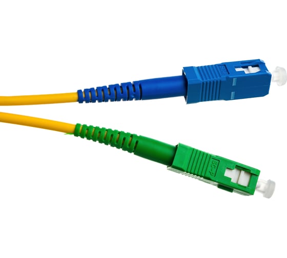 Оптический патч-корд TopLAN симплексный, SC/UPC-SC/APC, SM, 10.0 м PC-TOP-652-SC/U-SC/A-10