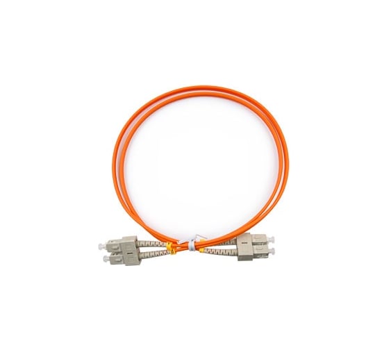 Оптический патч-корд TopLAN дуплексный, MM 50/125, 1.0 м DPC-TOP-OM2-SC/P-SC/P-1.0