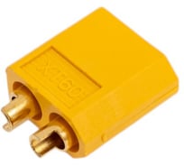 Разъем силовой Insparion XT60 коннектор питания для аккумуляторных батарей гнездо (мама) (5 шт) С1-00002165