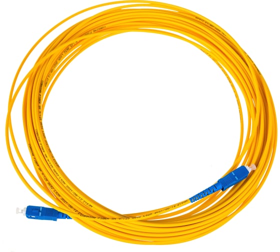 Оптический патч-корд TopLAN симплексный, SM, 15.0 м PC-TOP-652-SC/U-SC/U-15