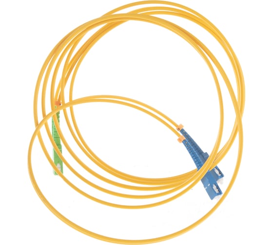 Оптический патч-корд TopLAN дуплекс, SC/APC-SC/UPC, SM, 3.0 м DPC-TOP-652-SC/A-SC/U-3.0