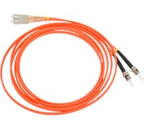 Оптический патч-корд TopLAN дуплексный, MM 50/125, 3 м, DPC-TOP-OM2-SC/P-ST/P-3.0