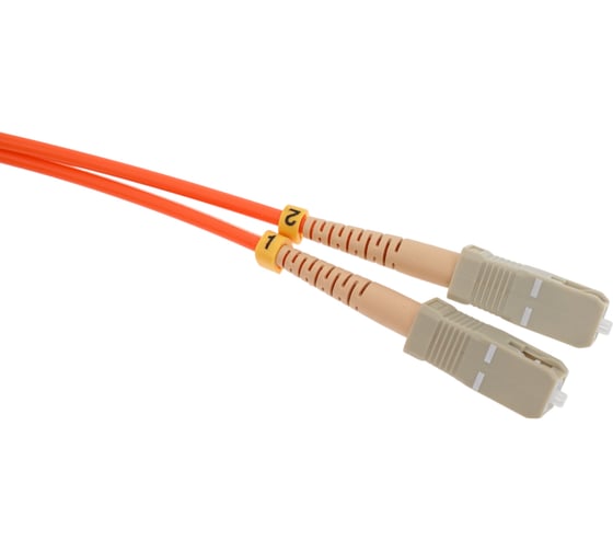 Оптический патч-корд TopLAN дуплексный, MM 50/125, 3 м, DPC-TOP-OM2-SC/P-ST/P-3.0