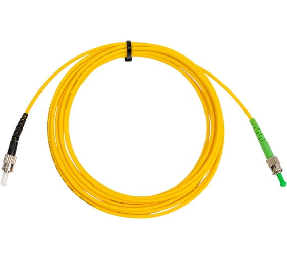 Оптический патч-корд TopLAN симплексный, ST/UPC-ST/APC, SM 9/125, 5 м, PC-TOP-652-ST/U-ST/A-5.0 1