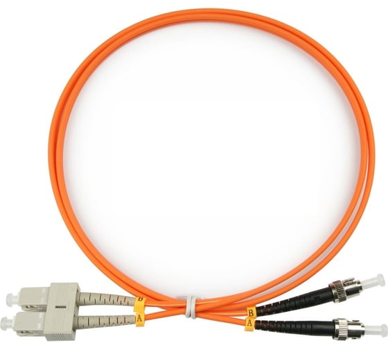 Оптический патч-корд TopLAN дуплексный, MM 50/125, 5.0 м DPC-TOP-OM2-SC/P-ST/P-5.0 1