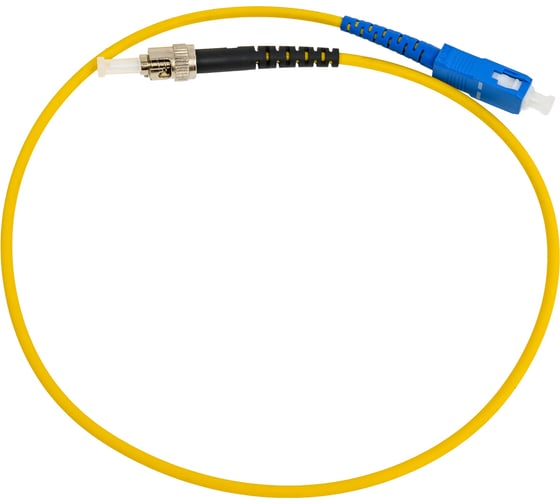 Оптический патч-корд TopLAN симплексный, SC/UPC-ST/UPC, SM 9/125, 0,5 м, PC-TOP-652-SC/U-ST/U-0.5
