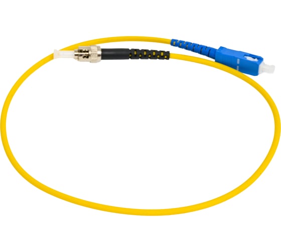Оптический патч-корд TopLAN симплексный, SC/UPC-ST/UPC, SM 9/125, 0,5 м, PC-TOP-652-SC/U-ST/U-0.5