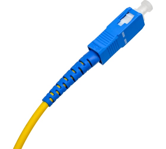 Оптический патч-корд TopLAN симплексный, SC/UPC-ST/UPC, SM 9/125, 0,5 м, PC-TOP-652-SC/U-ST/U-0.5