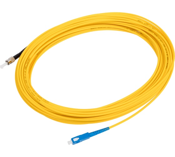 Оптический патч-корд TopLAN симплексный, SC/UPC-ST/UPC, SM 9/125, 20 м, PC-TOP-652-SC/U-ST/U-20 1