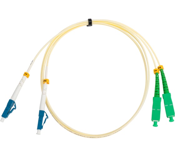 Оптический патч-корд TopLAN дуплексный, 657A1, 1 м, DPC-TOP-657A1-LC/U-SC/A-1.0 1