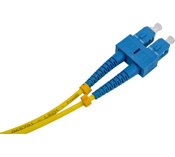 Оптический патч-корд TopLAN дуплексный, SM, 0.5 м DPC-TOP-652-LC/U-SC/U-0.5