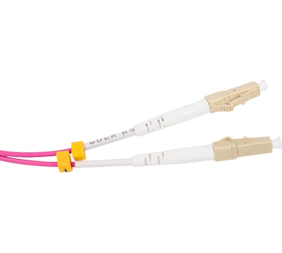 Оптический патч-корд TopLAN дуплексный, MM 50/125, 7 м, DPC-TOP-OM4-LC/P-SC/P-7.0