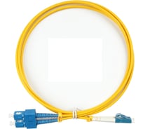 Оптический патч-корд TopLAN дуплексный SM, 5.0 м DPC-TOP-652-LC/U-SC/U-5.0