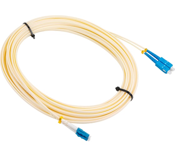 Оптический патч-корд TopLAN дуплексный 657A1, 15 м, DPC-TOP-657A1-LC/U-SC/U-15