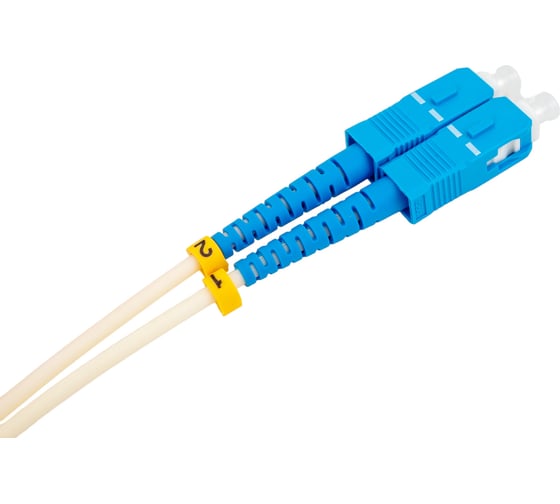 Оптический патч-корд TopLAN дуплексный 657A1, 15 м, DPC-TOP-657A1-LC/U-SC/U-15