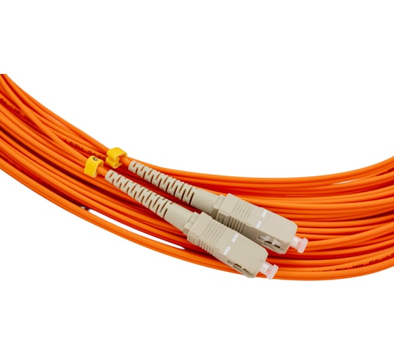 Оптический патч-корд TopLAN дуплексный, MM 50/125, 20.0 м DPC-TOP-OM2-LC/P-SC/P-20