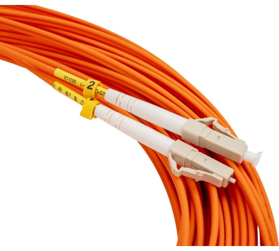 Оптический патч-корд TopLAN дуплексный, MM 50/125, 20.0 м DPC-TOP-OM2-LC/P-SC/P-20