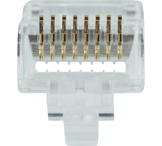 Разъем RJ-45 штекер Amatek AVC-RJ45-MPT сквозной, 8p8c 7000443