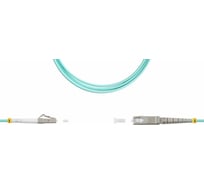 Оптический патч-корд TopLAN симплексный, MM 50/125, 15 м, PC-TOP-OM3-LC/P-SC/P-15