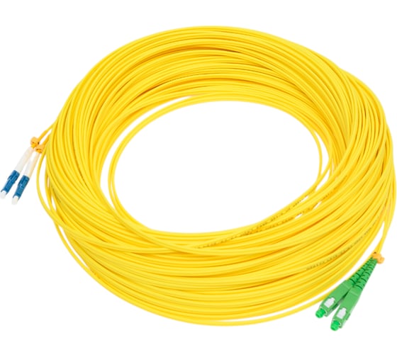 Оптический патч-корд TopLAN дуплексный, SM 9/125, 50 м, DPC-TOP-652-LC/U-SC/A-50 1
