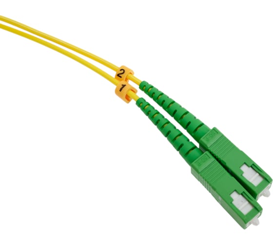 Оптический патч-корд TopLAN дуплексный, SM 9/125, 50 м, DPC-TOP-652-LC/U-SC/A-50