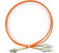 Оптический патч-корд TopLAN дуплексный, MM 50/125, 1,5 м, DPC-TOP-OM2-LC/P-SC/P-1.5