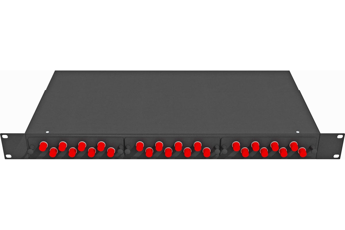 Оптический стоечный кросс TopLAN 19, многомодовый, укомплектованный .