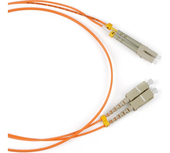 Оптический патч-корд TopLAN, дуплексный, LC/PC-ST/PC, MM 50/125, 55 м DPC-TOP-OM2-LC/P-ST/P-55 1