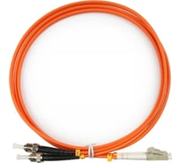 Оптический патч-корд TopLAN, дуплексный, LC/PC-ST/PC, MM 50/125, 1,5 м, DPC-TOP-OM2-LC/P-ST/P-1.5