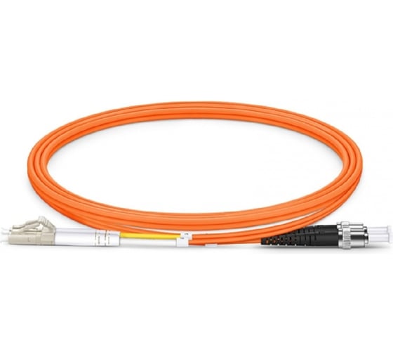 Оптический патч-корд TopLAN, дуплексный, LC/PC-ST/PC, MM 50/125, 1,5 м, DPC-TOP-OM2-LC/P-ST/P-1.5 1