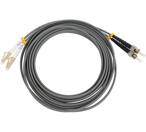 Оптический патч-корд TopLAN, дуплексный, LC/PC-ST/PC, MM 62.5/125, 5.0 м DPC-TOP-OM1-LC/P-ST/P-5.0