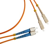 Оптический патч-корд TopLAN, дуплексный, LC/PC-ST/PC, MM 62.5/125, 3.0 м DPC-TOP-OM1-LC/P-ST/P-3.0